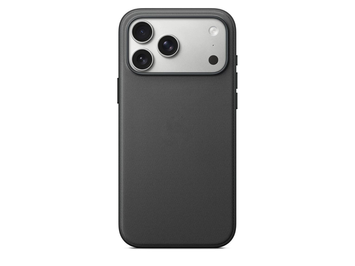(iphone 15 Preto) Textura Trançada - Compatível Com Carregamento Magnético - Capa Macia Com Proteção Nas Bordas