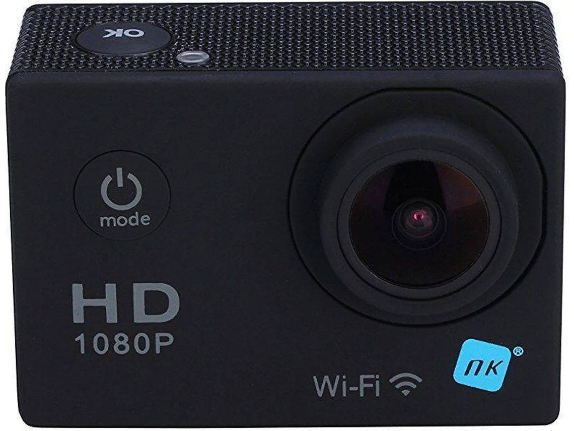 Action cam NK 3056 FHD (Outlet Grade A Full HD 12 MP Até 70 mins
