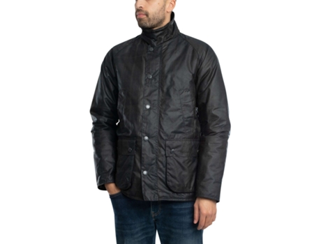 Casaco De Homem Barbour Cera Bedale Xadrez Algodão Verde (l)
