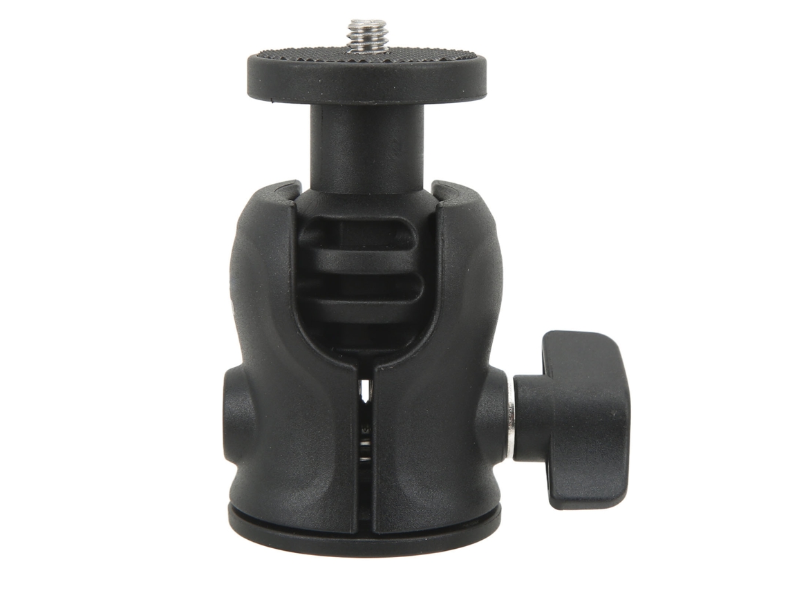 Rotatable Tripod Head 360 Degrees Strong Abs U Shaped Groove 1/4in Screw Hole Mini Ball Head Adapter For Tripod LAXISCREED