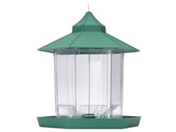 Primerox comedouro de Pássaros plástico transparente à prova d'água para Jardim