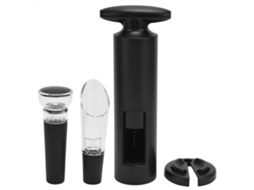 Abridor De Garrafas De Vinho Manual Tipo T Em Abs Com Lâmina De Alumínio, Ideal Para Uso Doméstico E Na Cozinha.