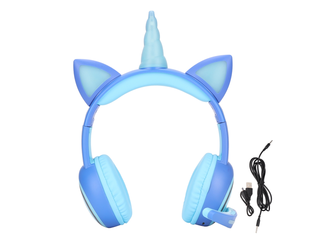 Fones de Ouvido para Crianças e Sem Fio Bluetooth em Alta Venda para Comércio Eletrônico Transfronteiriço. EOOCOO (cartoon com Luz 5.1 Chamada de Voz)