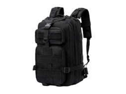 Mochila, Nylon De Alta Densidade, Resistente À Água, 30l Preto