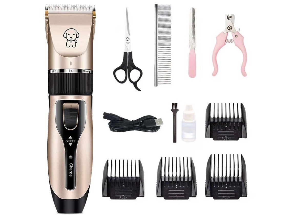 Máquina De Tosar Elétrica Pet E Aparadores Cabelo