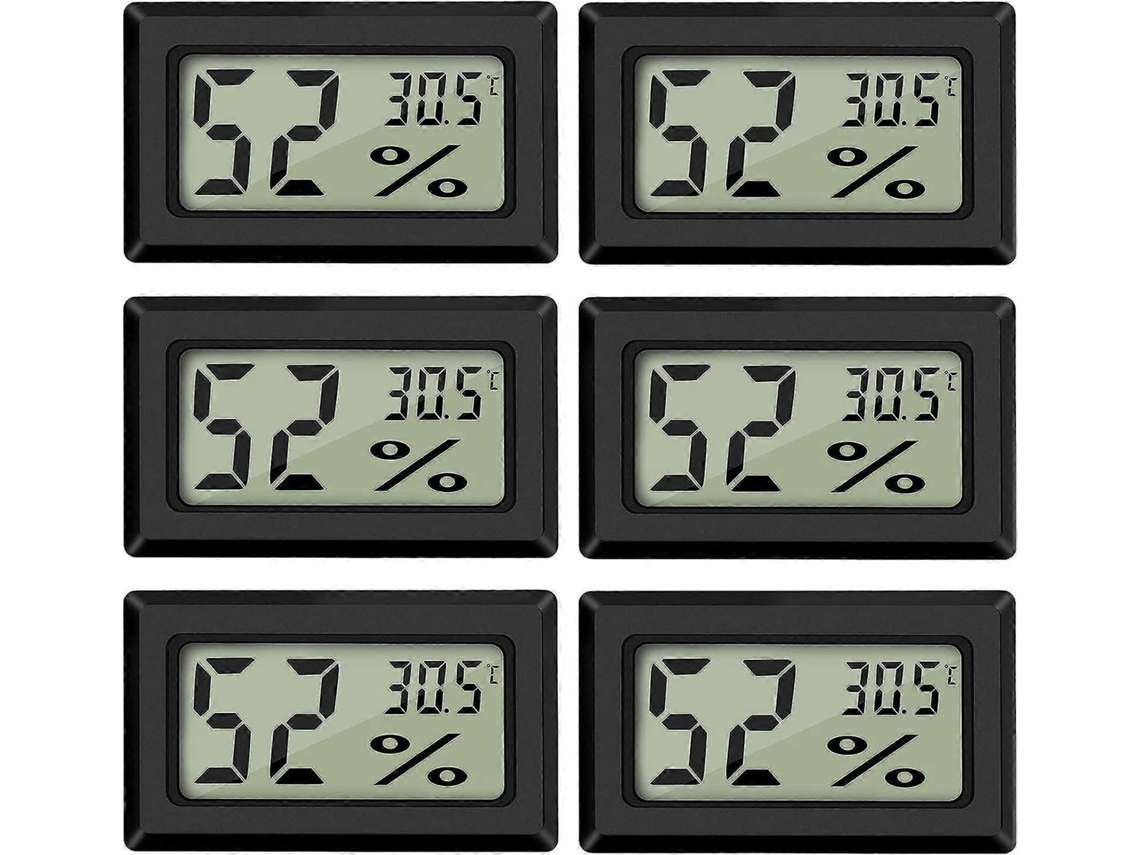 Mini Termômetro E Higrômetro Digital Lcd Portátil Para Escritório E Cozinha. Nostalgia88