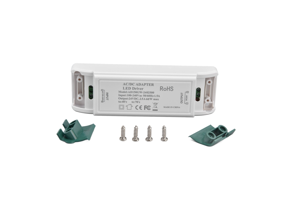 Driver LED 12v DC 36w 3A para fita LED | S/MARCA