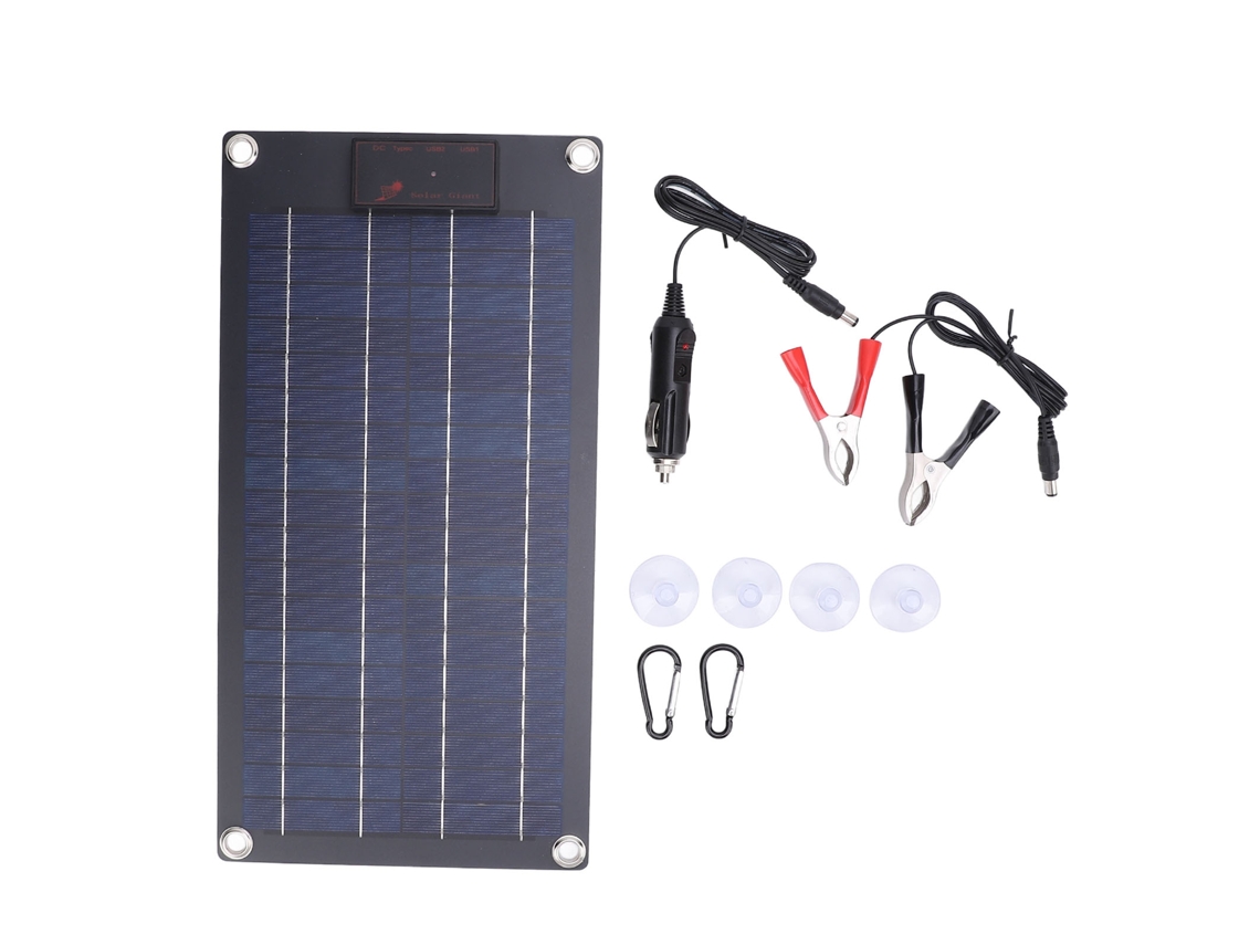 Carregador Solar De 10w 18v Laxiscreed, Semiflexível E De Alta Potência Para Painéis Solares