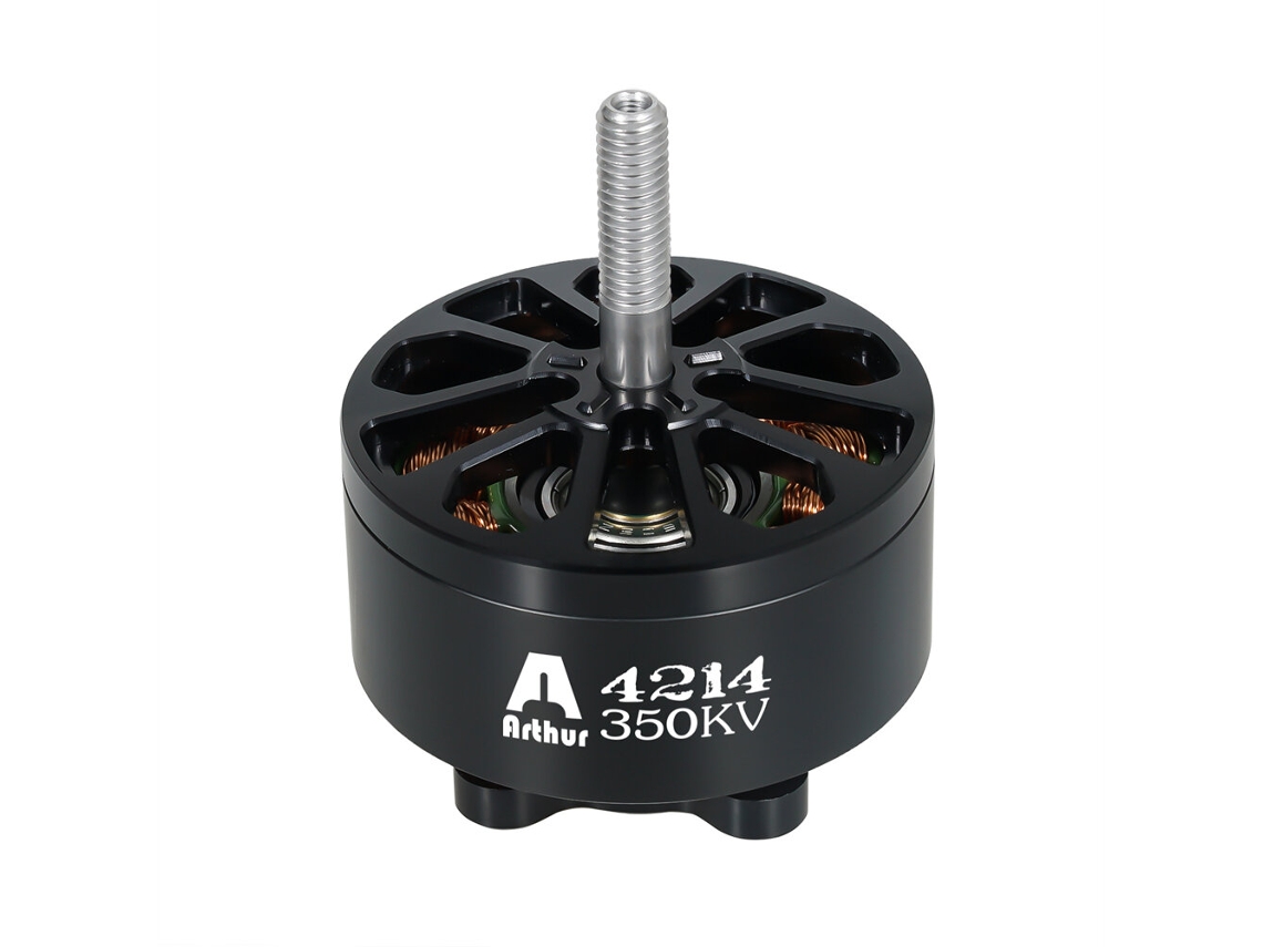 350kv4 Pcsfalshhobby Arthur 4214 350kv 4 12s Motor Brushless de Alta Potência com Eixo de 6mm para Drones de Corrida Rc Pv Diy MDUG