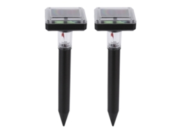 2pcs Repelente Ultrassônico Solar Led para Toupeiras, Vole e Marmotas Jardim S/MARCA