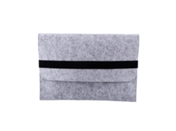 Capa Interna (resistente A Arranhões, Macia) Para Laptops E Tablets Macbook, Cinza Claro, 13 Polegadas