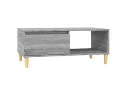 Coffee Table, Coffee Tables Vidaxl Cinzeto Madeira Processada (n/a)