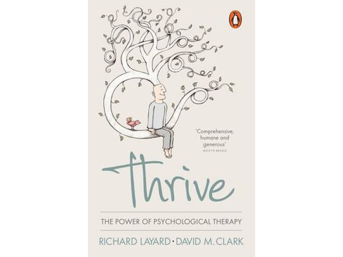 Livro Thrive de Richard Layard e David M Clark (Inglês)