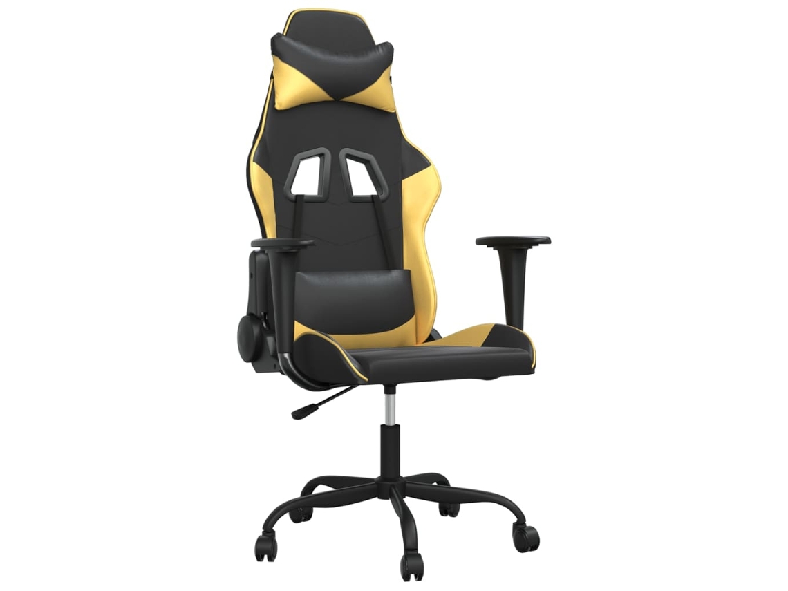 Gaming Chair, Gaming Chairs Vidaxl Ouro Couro Artificial