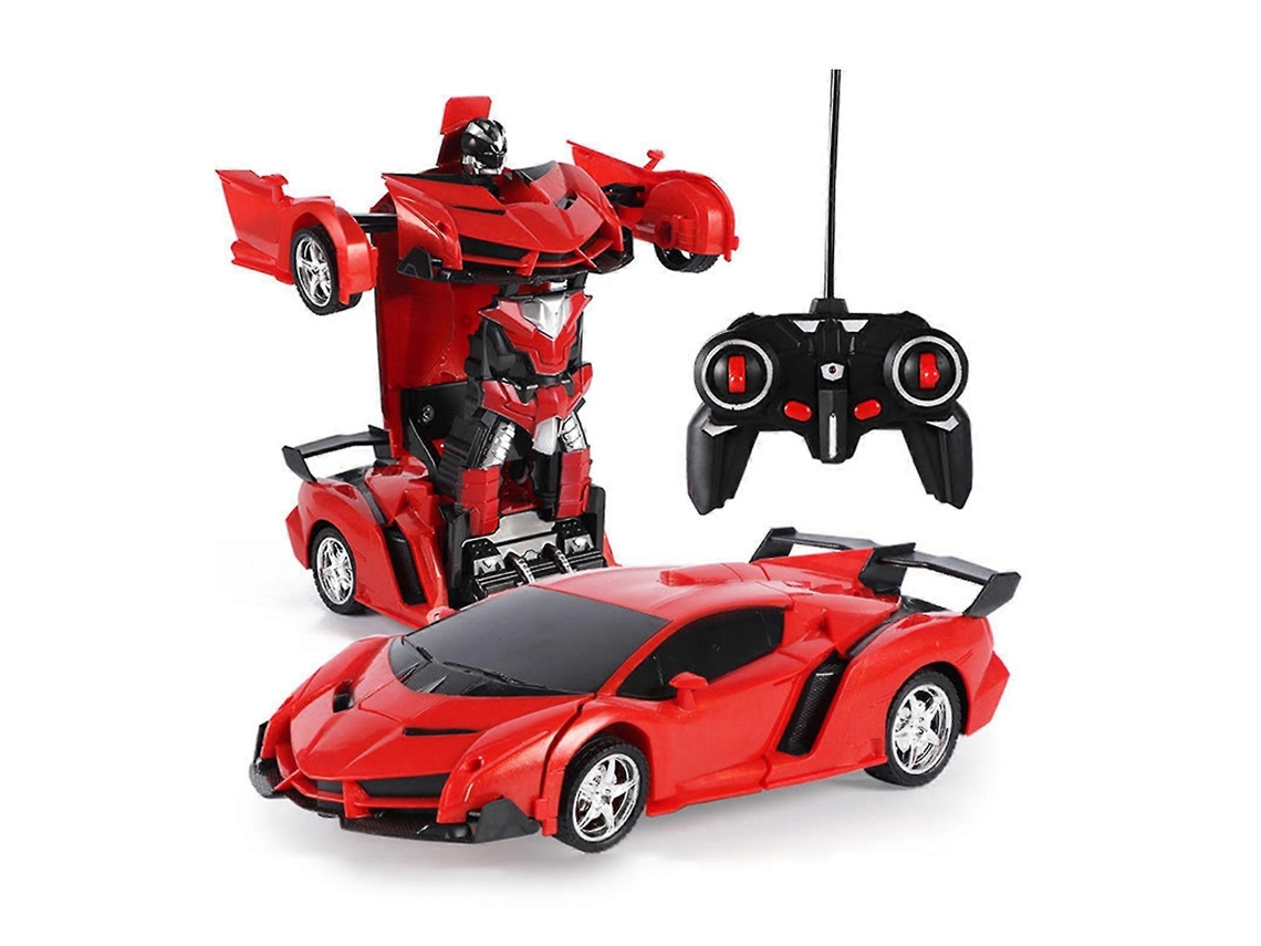 Carro Transformador De Brinquedo Com Controle Remoto E Carro Antiqueda Para O Dia Dos Namorados Aquaforge (fmy)