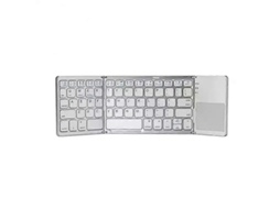 Teclado Dobrável Mini B033 Sem Fio, Compatível Com Bluetooth, Para Laptop, Tablet E Celular, Com Touchpad Para Windows, Android E Ios. Nostalgia88