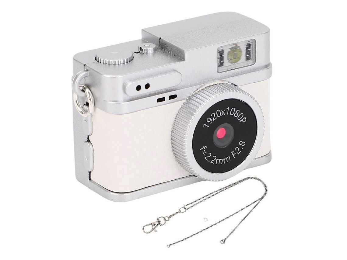 Mini Câmara Digital 20mp Com Vídeo 1080p E Ecrã De 0,96 Polegadas, Branca