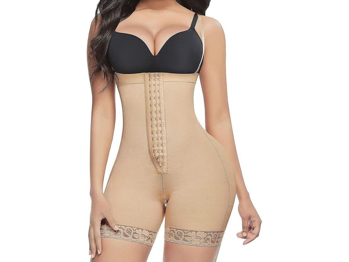 2026-faja Colombiana De Control Abdominal Postoperatorio Con Compresión Tummy Control Cxk Xx-grande Bege