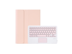 Capa de Teclado Bluetooth para Oppo Pad 2/3 11.6 XIAOMOYU com ecrã sensível ao toque (rosa)