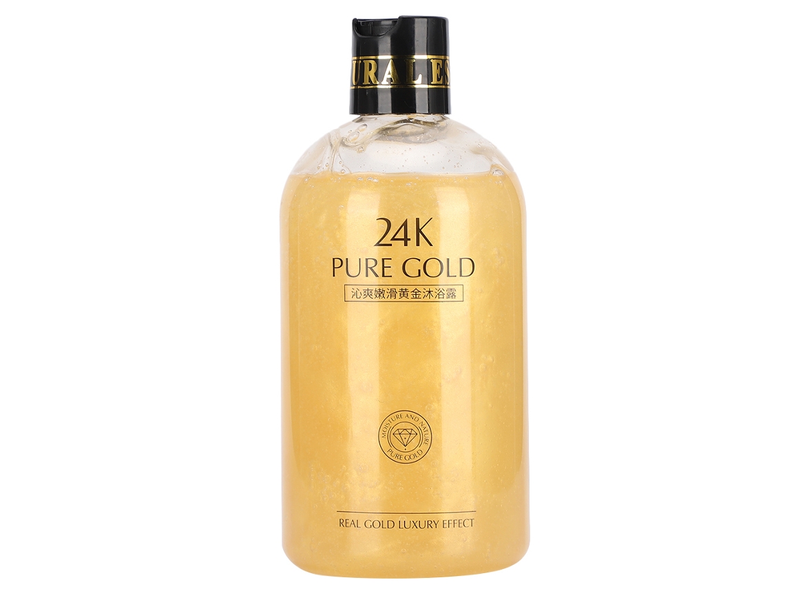 Gel De Duche Com Leite De Ouro 24k 550ml Limpeza Suave, Hidratação Duradoura E Fragrância Vante