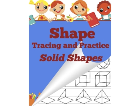 Livro Shape Tracing and Practice Solid Shapes de Sharon Asher (Inglês)
