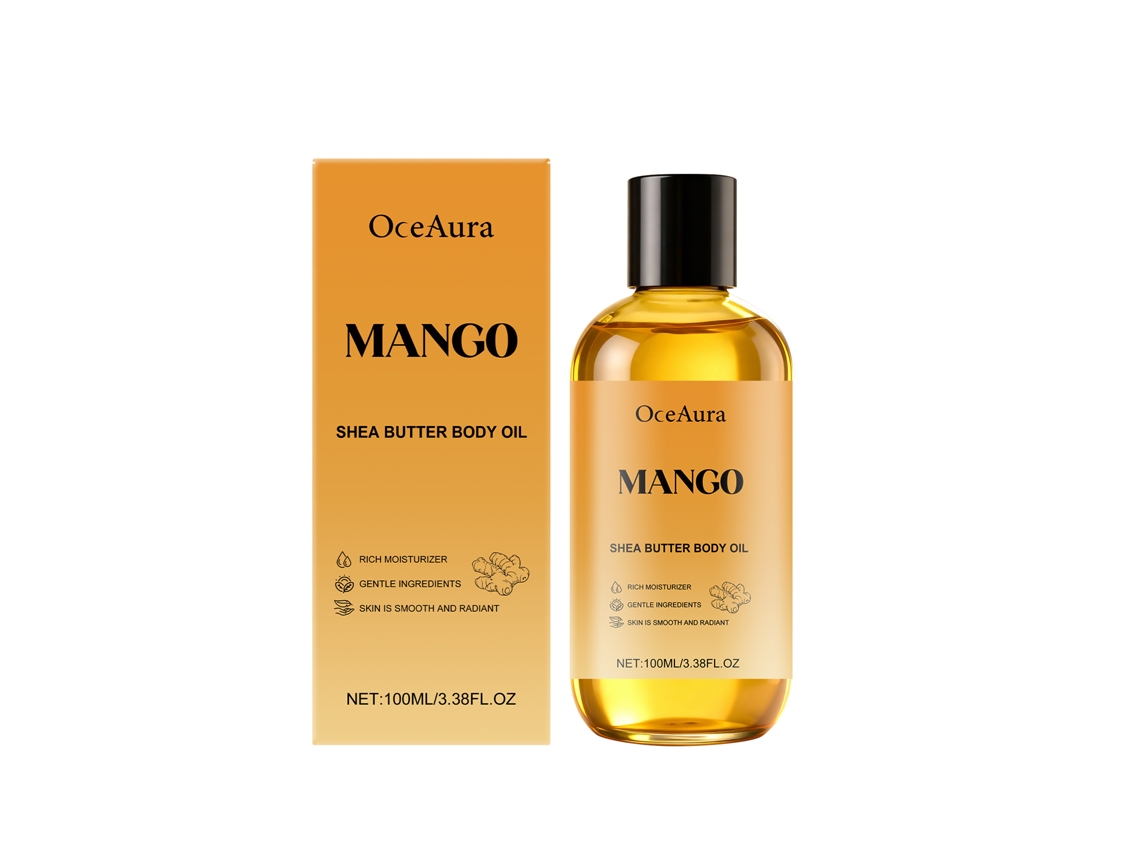 Óleo Corporal Manga E Shea Para Hidratação Profunda
