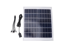 Painel Solar Portátil 20w de Silício Monocristalino Ip68 | S/MARCA