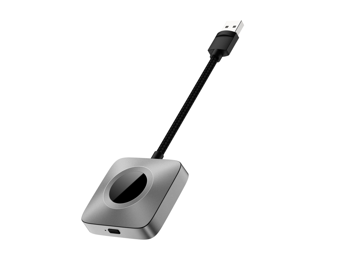 Adaptadores Sem Fio Para Carro Conversor Sem Fio De Tela De Carro 2 Em 1 Fio Para Car-play Sem Fio Para Iphone Android