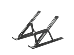 Lurelia Base De Arrefecimento Para Portátil Ajustável, Dobrável, Ventilado, Em Liga De Alumínio, Compatível Com Macbook, Tablet