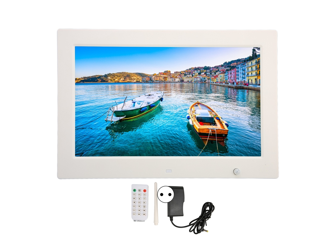 Quadro de Fotos Digital EOOCOO (sensor Corporal Humano, Tela Led Hd)