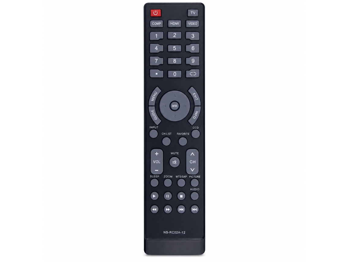 Comando De Substituição Para Tv Compatível Com Insignia Ns-rc02a-12