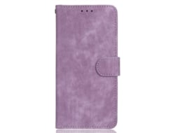 Capa Flip Para Celular, Capa Completa Em Couro.roxo - Redmi Note 14 Pro 5g