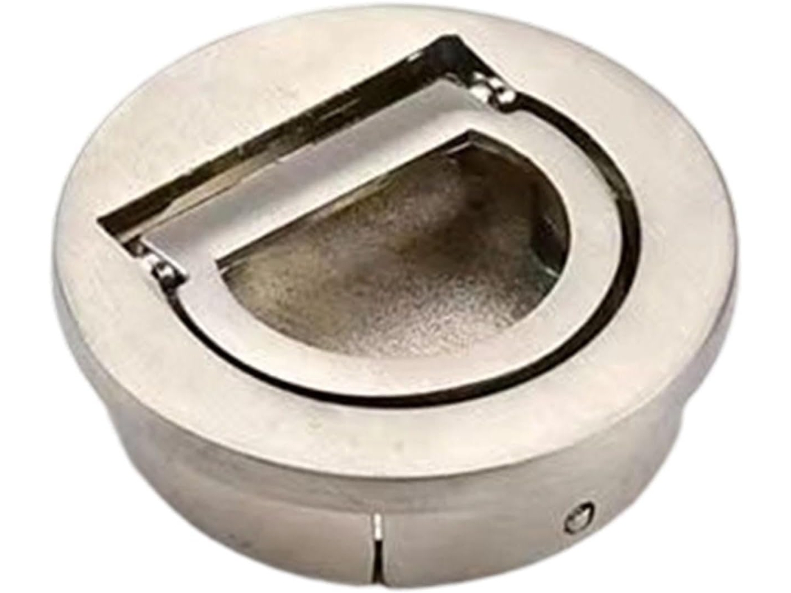Puxador Embutido Oculto Para Porta, Com Trava De Encaixe, Em Liga De Zinco, Design Minimalista, Ideal Para Tatames