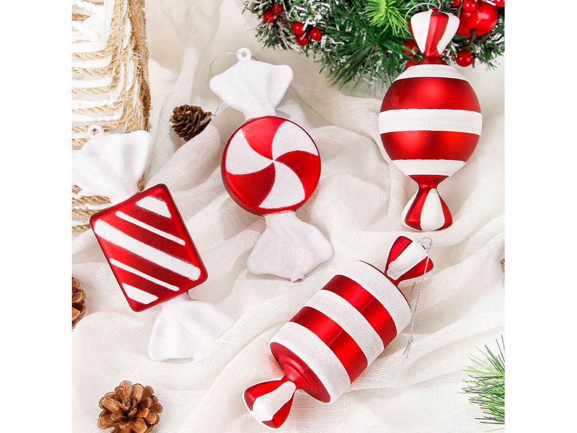 Decorações De Natal (material De Pvc, Com Elementos De Lantejoulas) Eoocoo