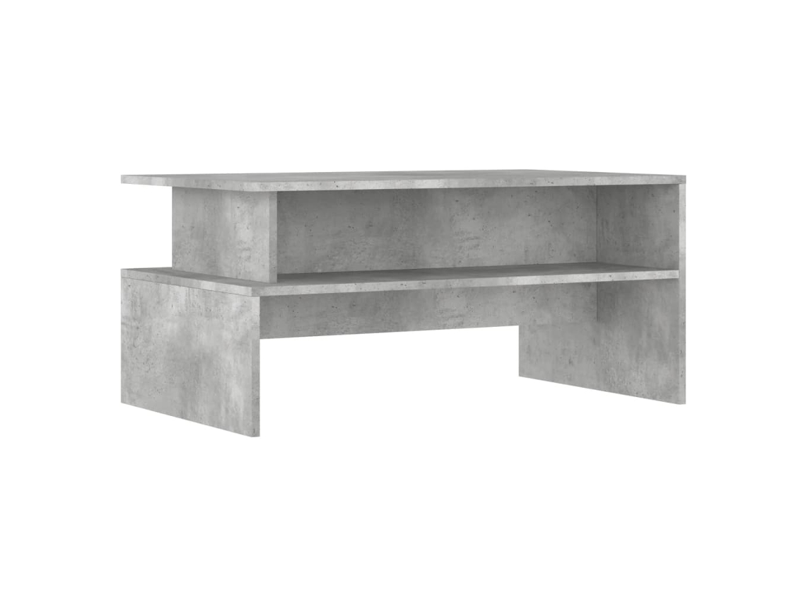 Coffee Table, Coffee Tables Vidaxl Cinzeto Madeira Processada (n/a)