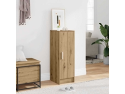 Vidaxl Sapateira Madeira Velha 32x35x92 Cm Madeira Trabalhada