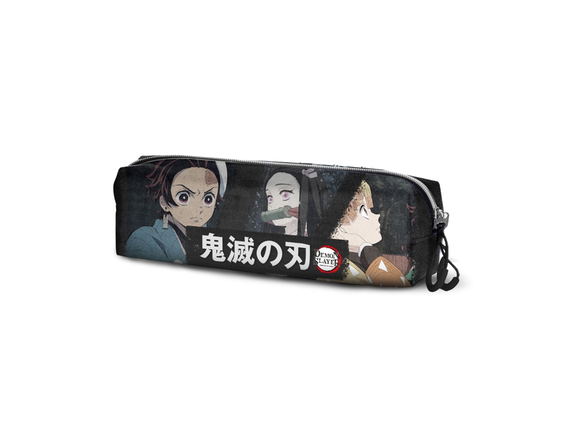 Estojo KARACTERMANIA Demon Slayer Taisho Estojo Quadrado Fan 2.0 Preta