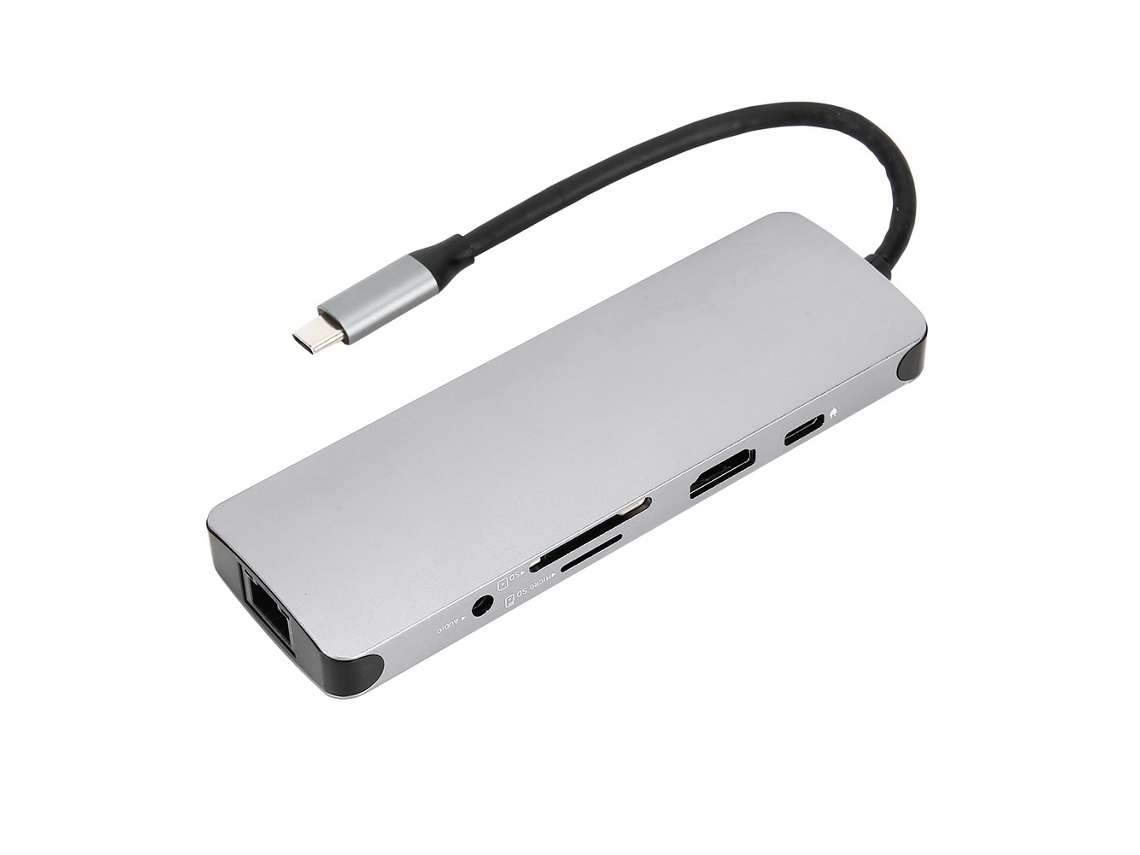 Docking Station Type-c 9 Em 1 Com Hdmi E Rj45.