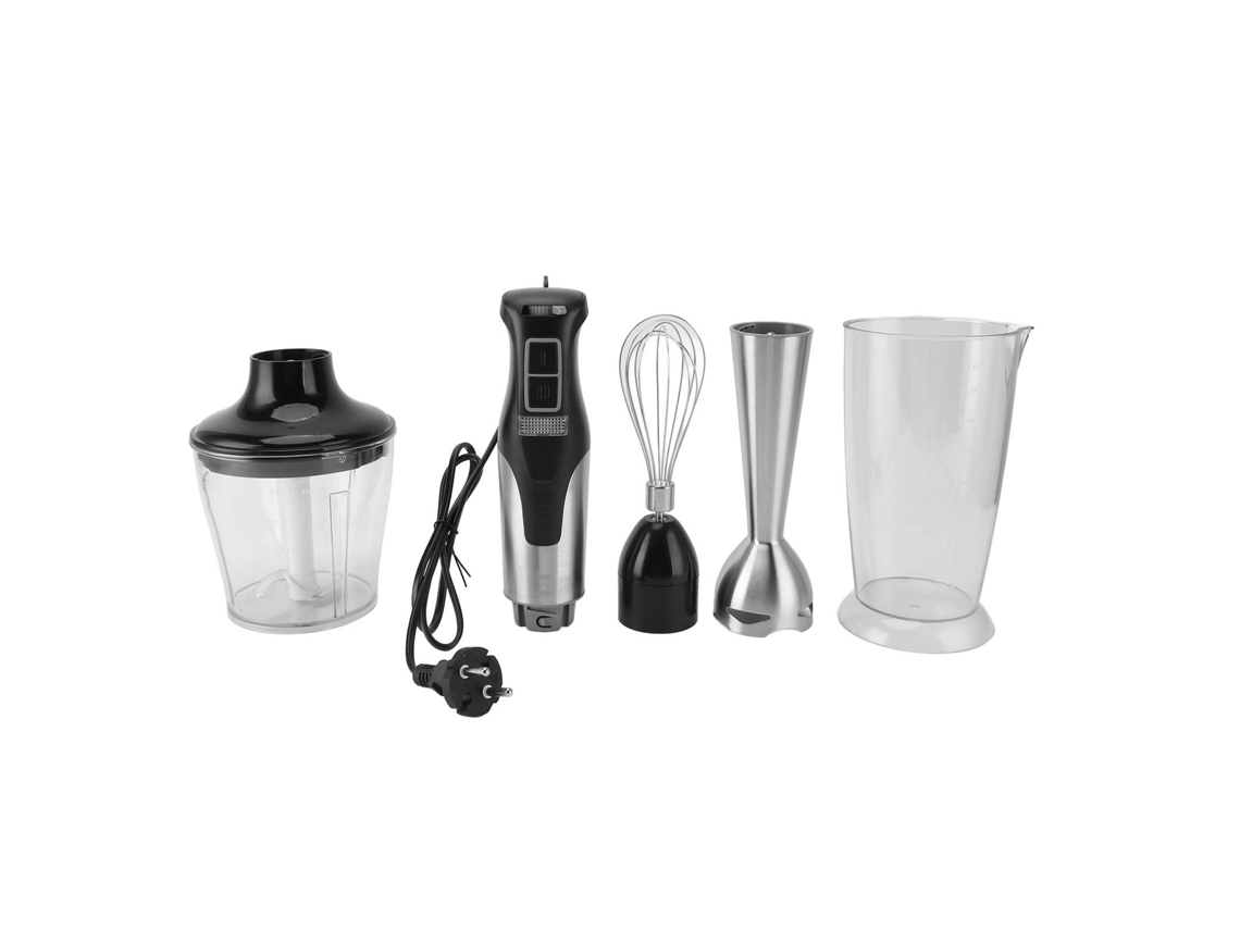 Liquidificador de mão imersível 4 em 1 1000w para smoothies e alimentos S/MARCA