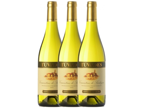 Vinho CHERCHI Cherchi Tuvaoes Vermentino Vermentino Di Sardegna (0.75 L - 3 unidades)