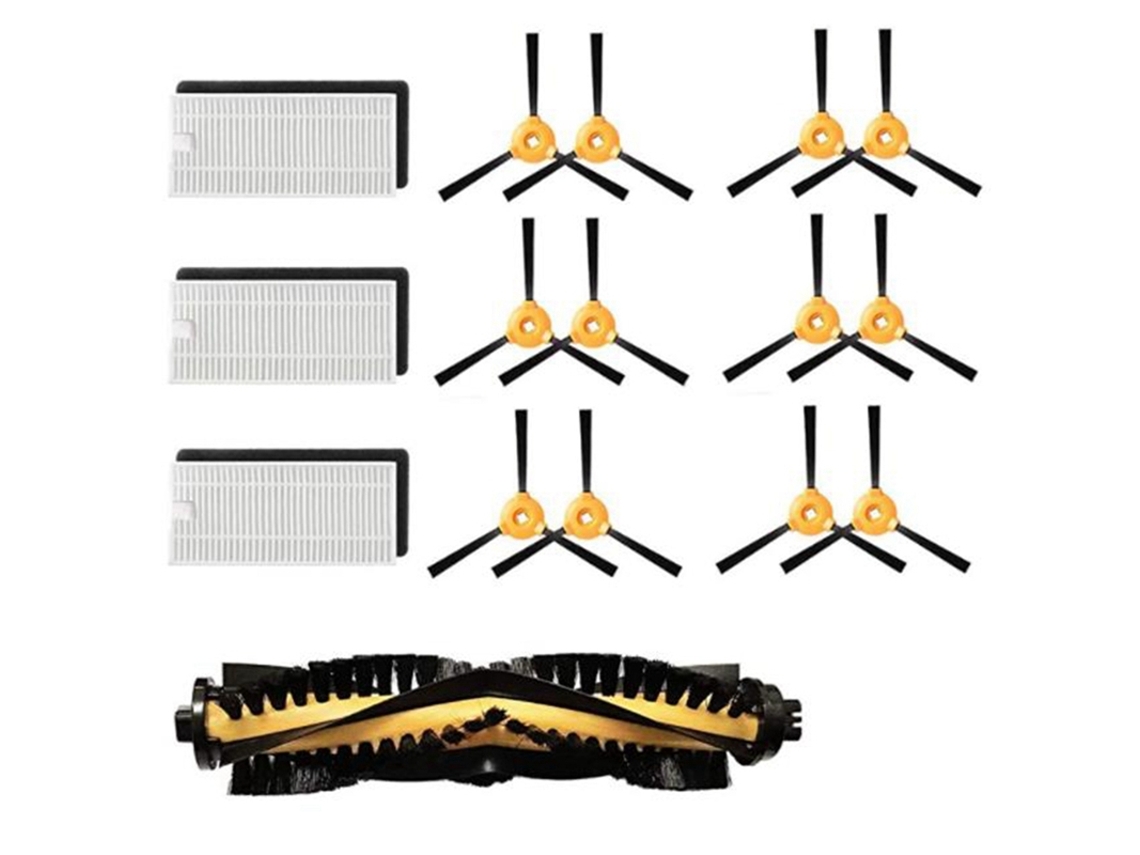 Acessório para Aspiradores ECOVACS Filtros Escovas Ecovacs Deebot N79 N79S Dn622 500 N79W N79Se