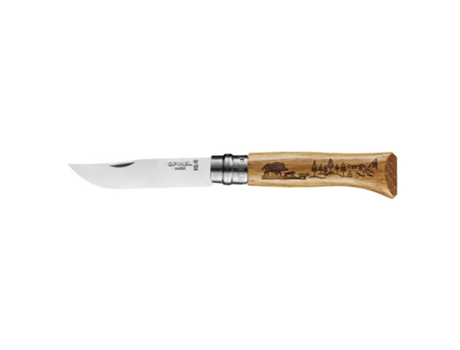 Canivete Opinel N.º 08 Inox Animalia Javali
