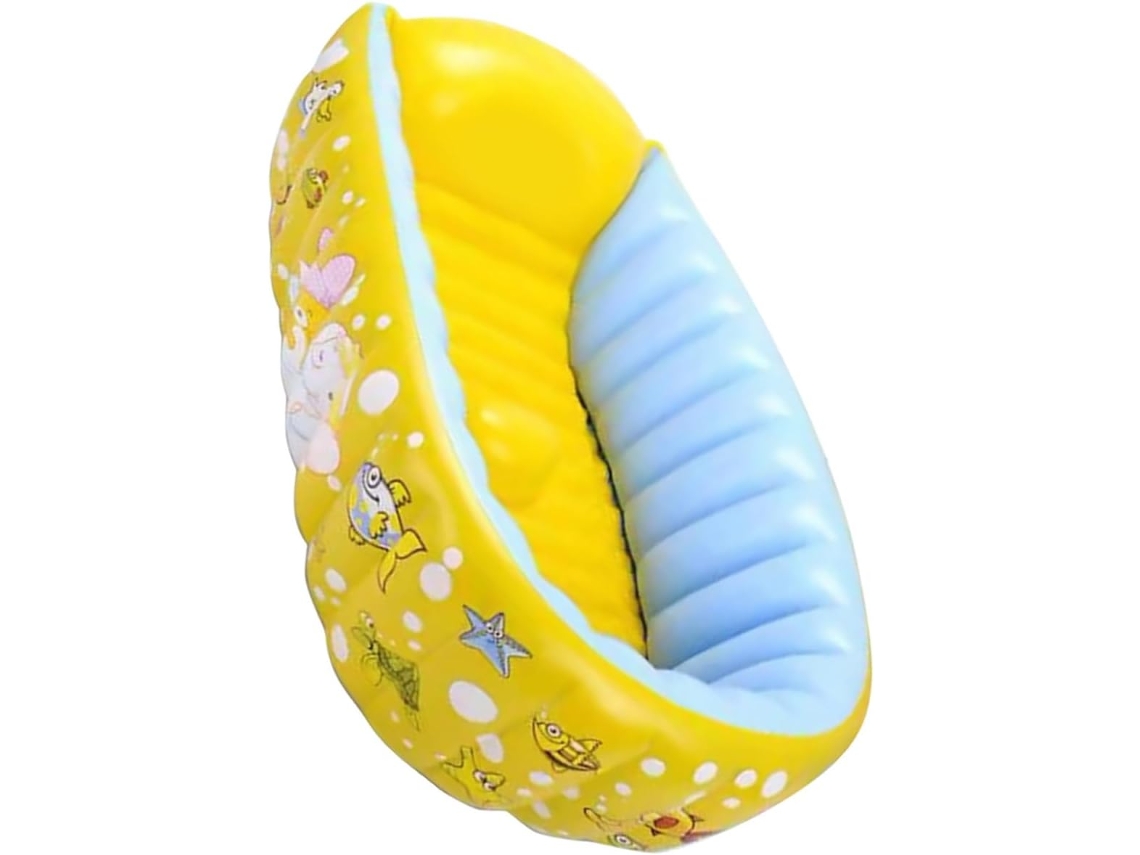 Piscina Inflável para Bebês com Estampa de Desenho Animado, Fácil Usar e Esvaziar. CHABERLU