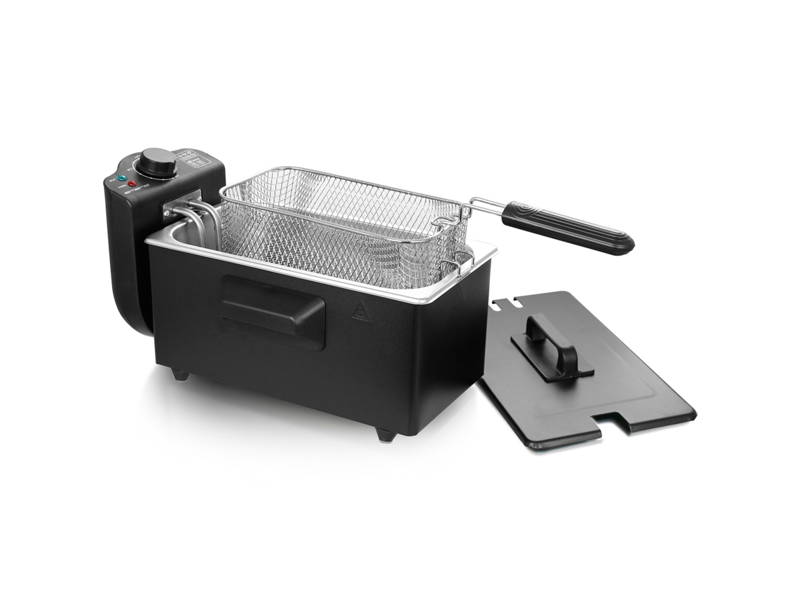 Fritadeira 3.0 L Preta Df-120482.2 Cuba Inox Pfas Free EMERIO