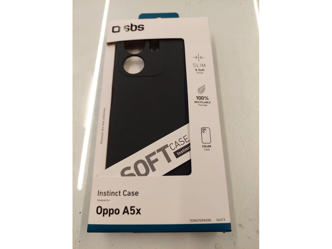 Capa SBS Instinct para Oppo A5X (Outlet Caixa Aberta)