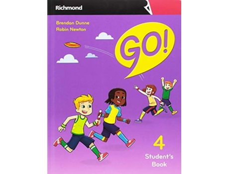 Livro Go! 4ºprimaria Students Pack Da Editorial Richmond De Brendan Dunne E Robin Newton (inglês)