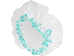 Touca De Banho Dupla Camada, Touca De Banho Elástica Grossa Anti Vazamento, Protetor De Cabelo Com Design Premium Para
