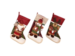 Meias De Natal Meias De Natal Meias Grandes Para Entregar Personagem Papai Noel Boneco De Neve Rena Floco De Neve Olysi Shop