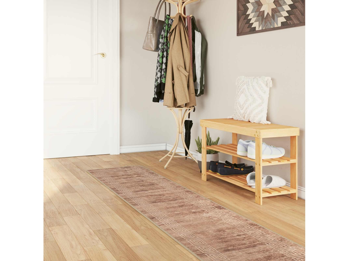 Vidaxl Passadeira Marsa Branco 50 X 300 Cm Poliéster E Pvc