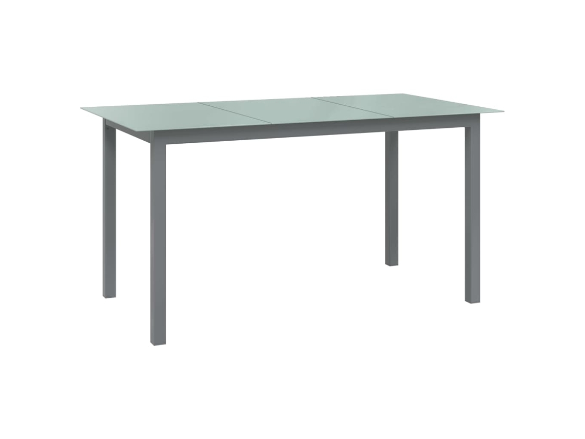 Garden Table, Garden Tables Vidaxl Cinzeto Alumínio (150 X 90 X 74 Cm)